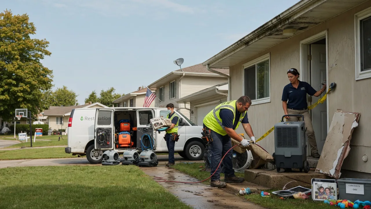 Water Damage Restoration in Wingate, IN near me